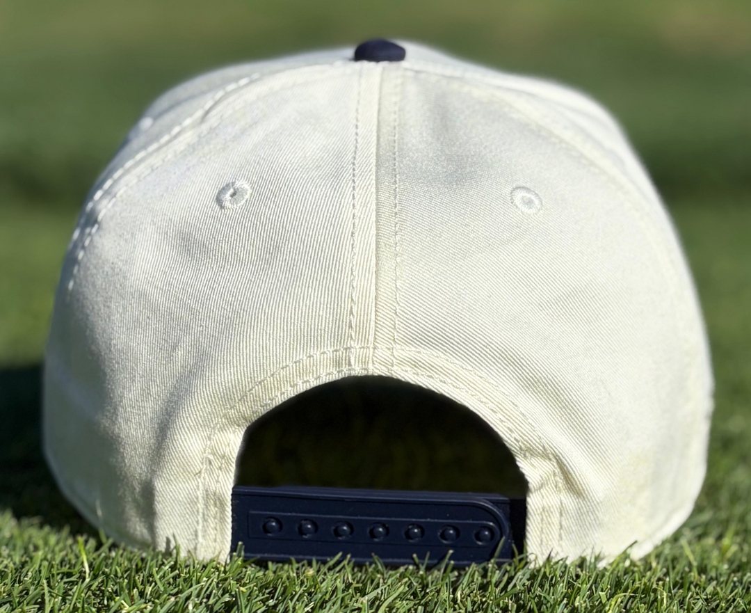 Patchwork - Natural & Navy