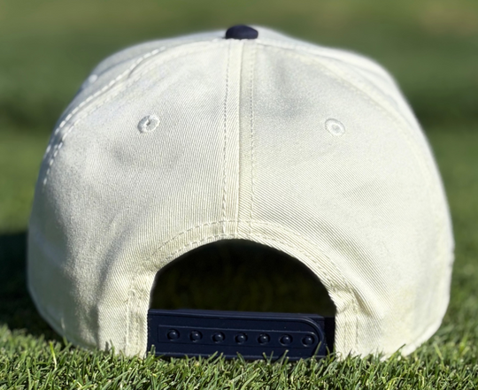 Patchwork - Natural & Navy